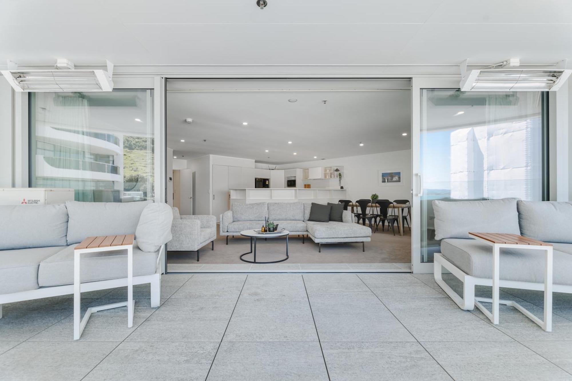 Appartamento Oceanside Belle Mount Maunganui Esterno foto