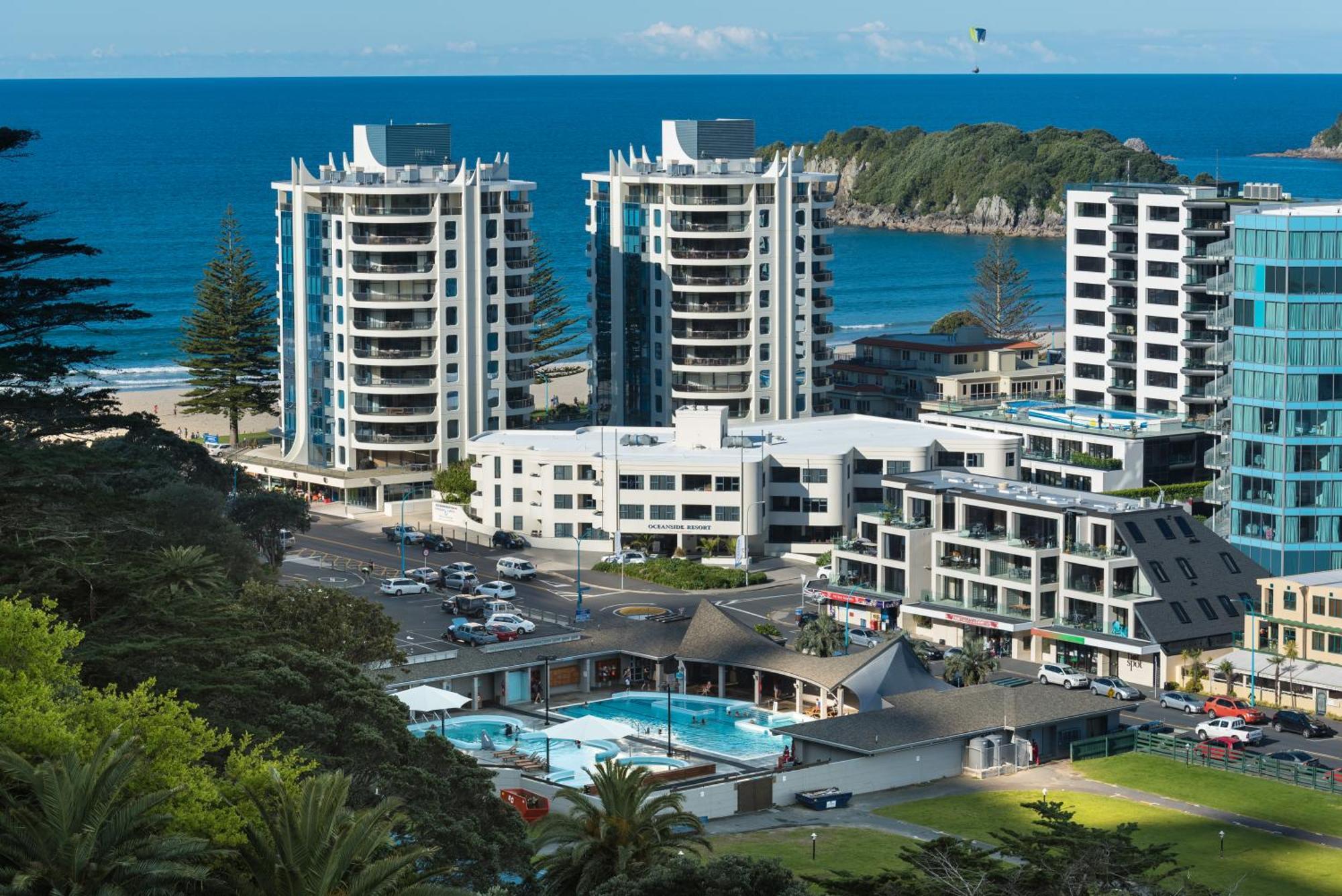 Appartamento Oceanside Belle Mount Maunganui Esterno foto