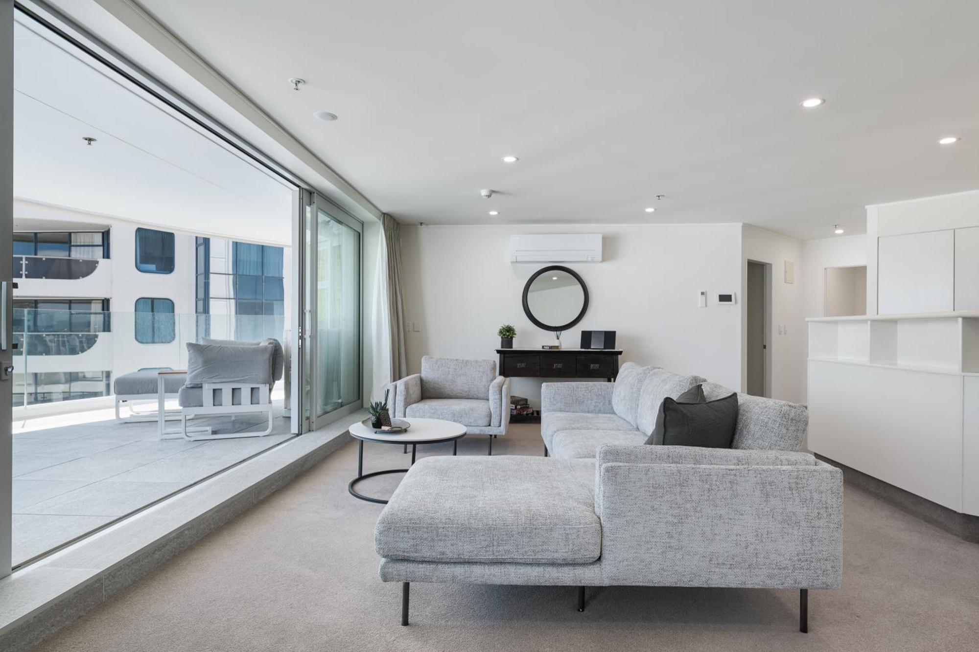 Appartamento Oceanside Belle Mount Maunganui Esterno foto