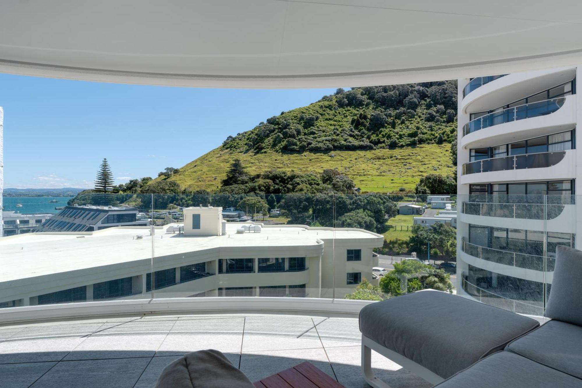 Appartamento Oceanside Belle Mount Maunganui Esterno foto