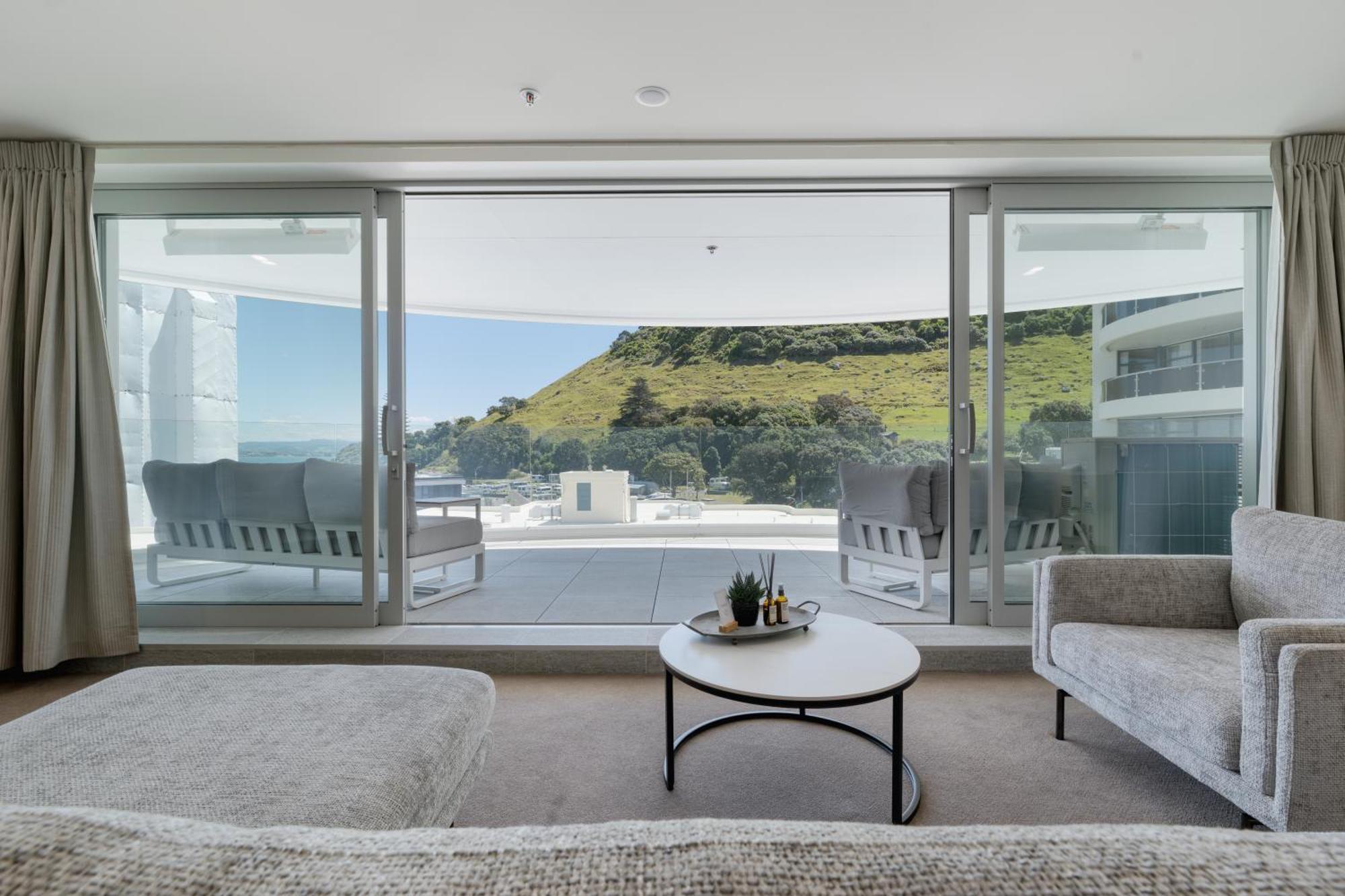 Appartamento Oceanside Belle Mount Maunganui Esterno foto